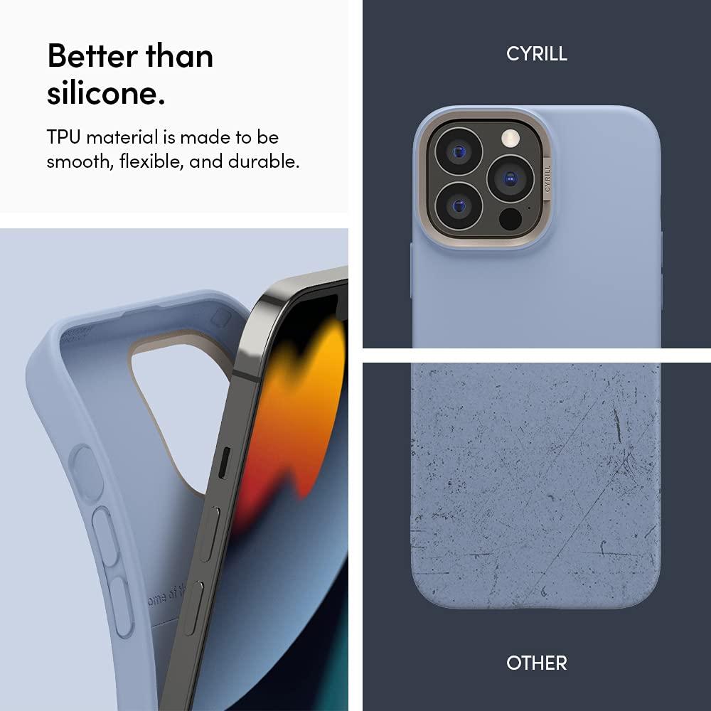 Spigen® Ciel by Cyrill Color Brick Collection ACS03177 iPhone 13 Pro Max Case – Sky