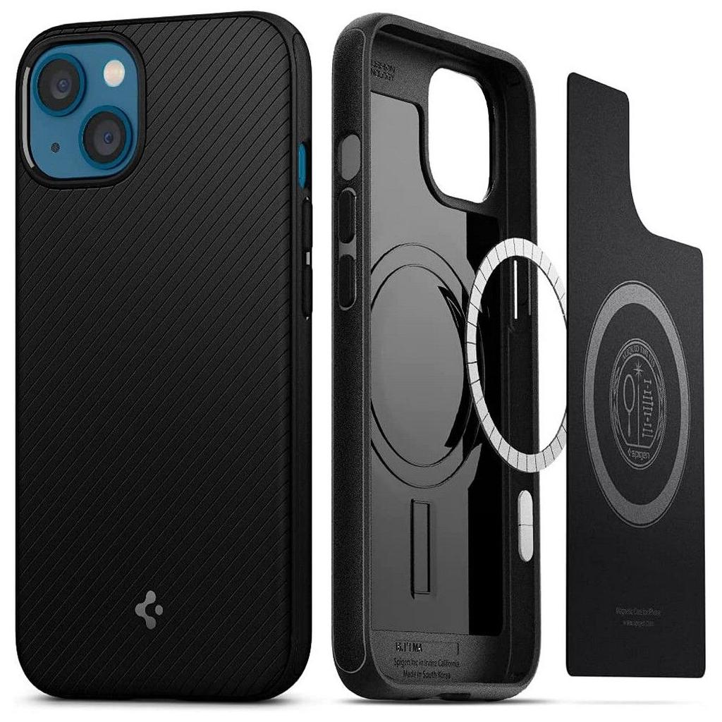 Spigen® Core Armor™ MagSafe ACS03681 iPhone 13 Mini Case - Matte Black