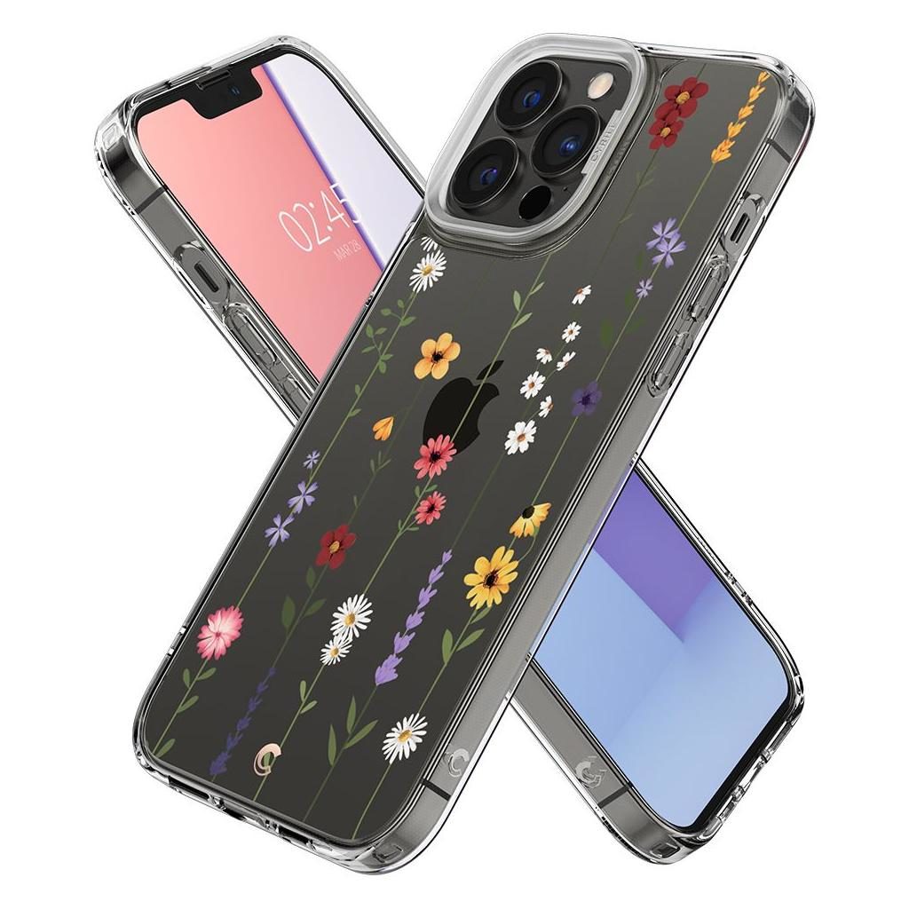 Spigen® Cyrill Cecile Collection ACS03169 iPhone 13 Pro Max Case – Flower Garden