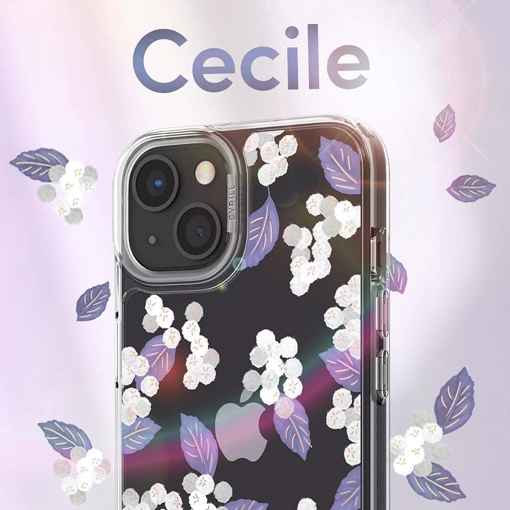 Spigen® Cyrill Cecile Collection ACS03179 iPhone 13 Case – Cotton Blossom