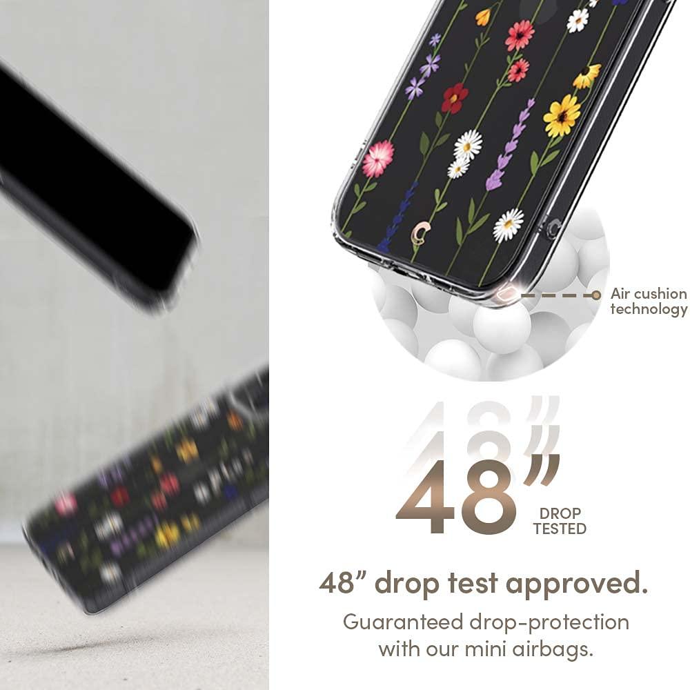 Spigen® Cyrill Cecile Collection ACS03188 iPhone 13 Mini Case – Flower Garden