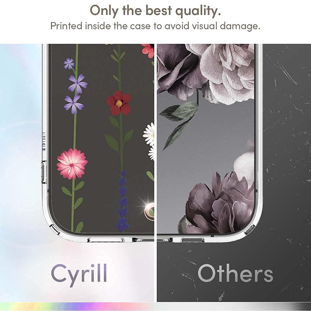 Spigen® Cyrill Cecile Collection ACS03577 iPhone 13 Pro Case – Flower Garden