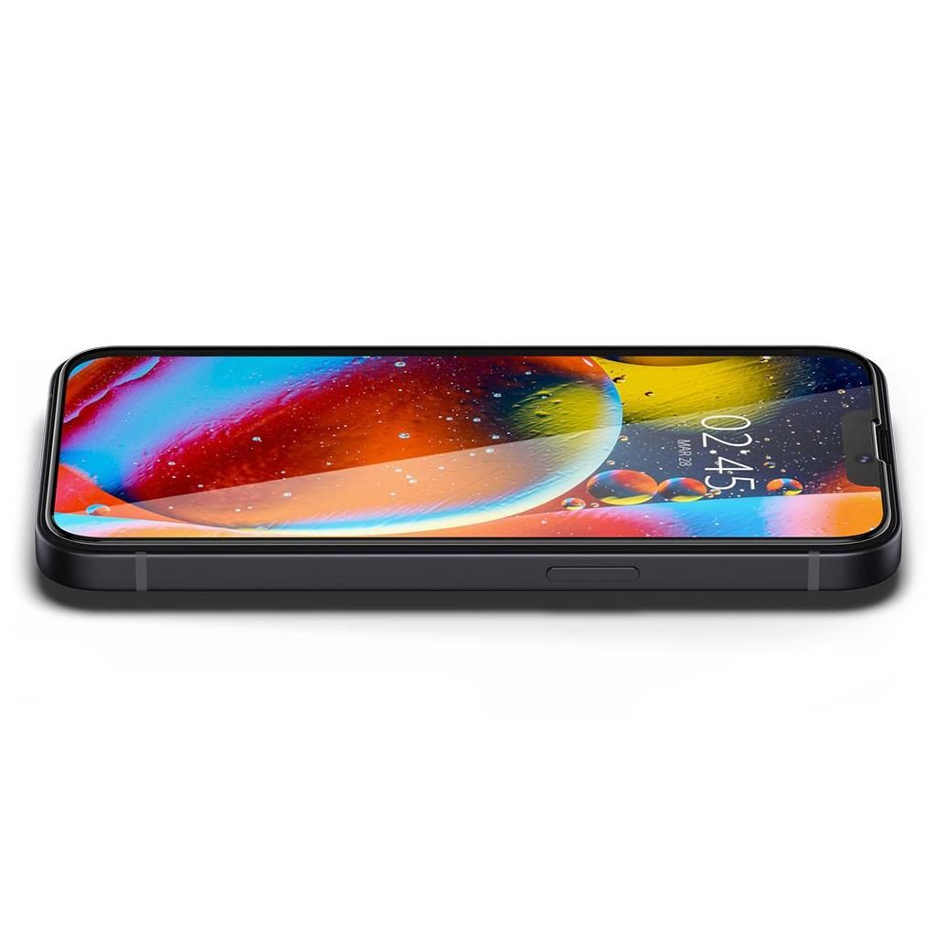 Spigen® GLAS.tR™ Full Cover HD AGL03392 iPhone 14 / 13 / 13 Pro Premium Tempered Glass Screen Protector