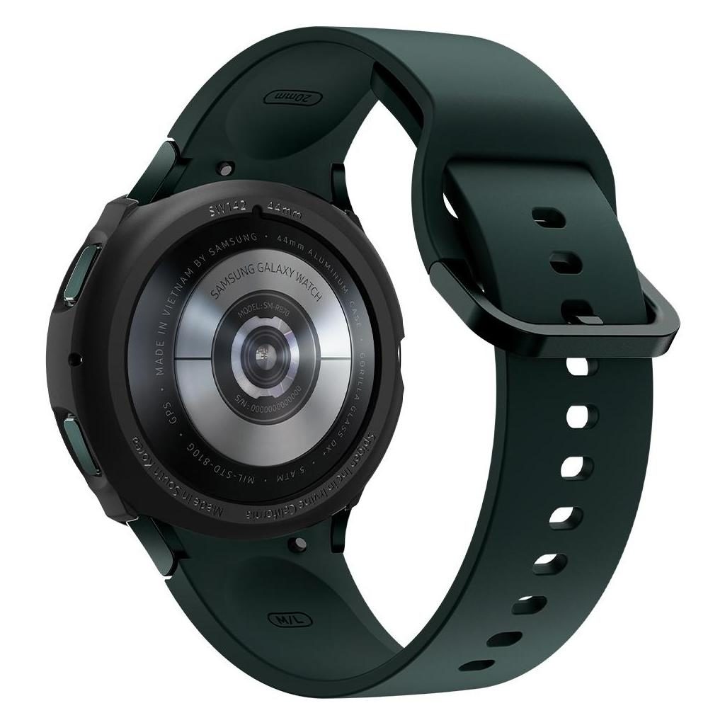 Spigen® Liquid Air™ ACS03138 Samsung Galaxy Watch 4 (44mm) Case - Matte Black