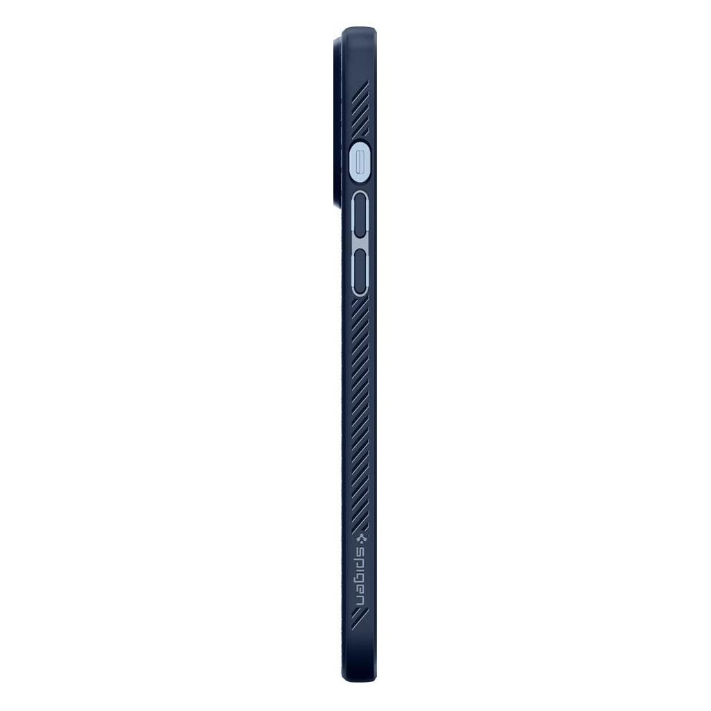 Spigen® Liquid Air™ ACS03202 iPhone 13 Pro Max Case - Navy Blue