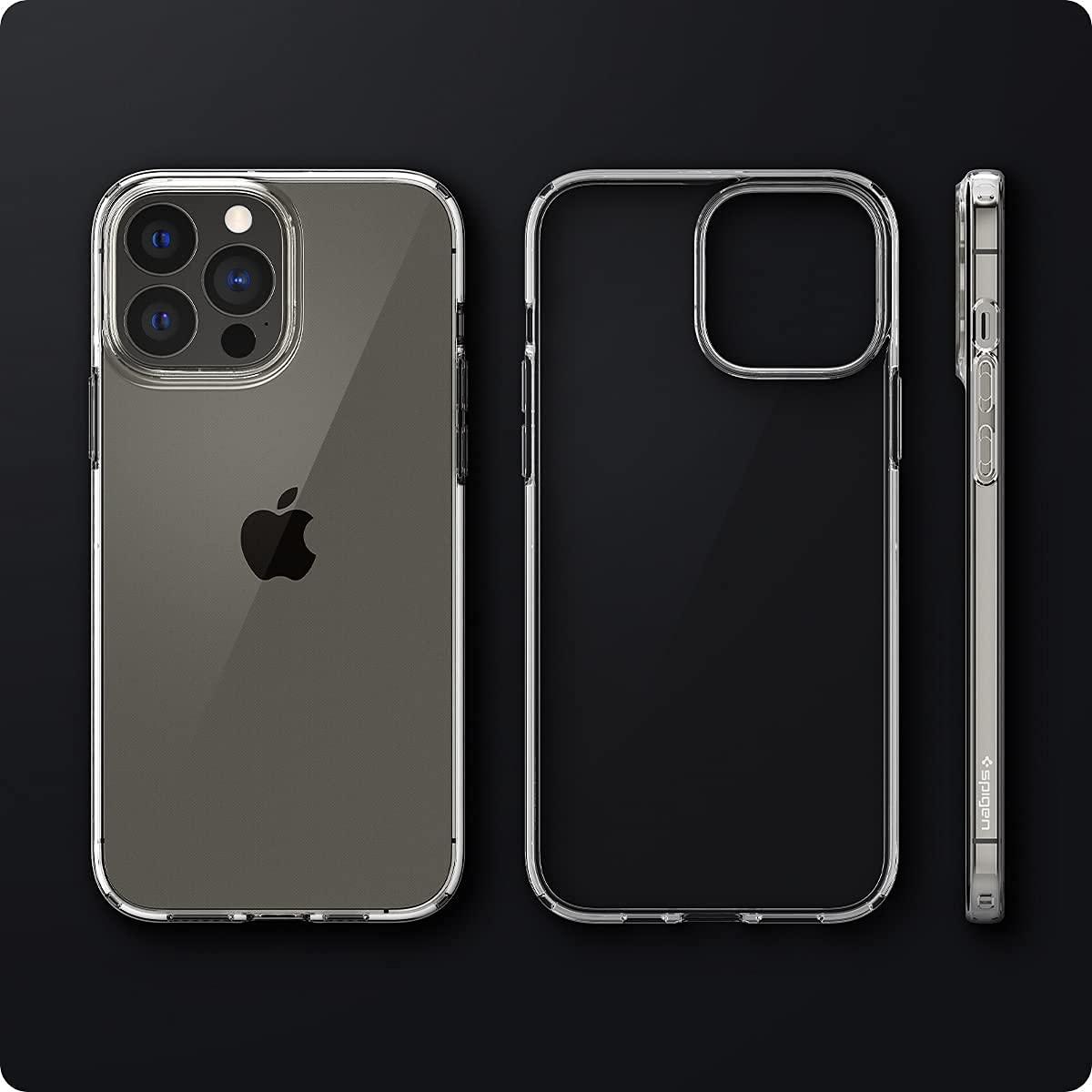 Spigen® Liquid Crystal™ ACS03197 iPhone 13 Pro Max Case - Crystal Clear