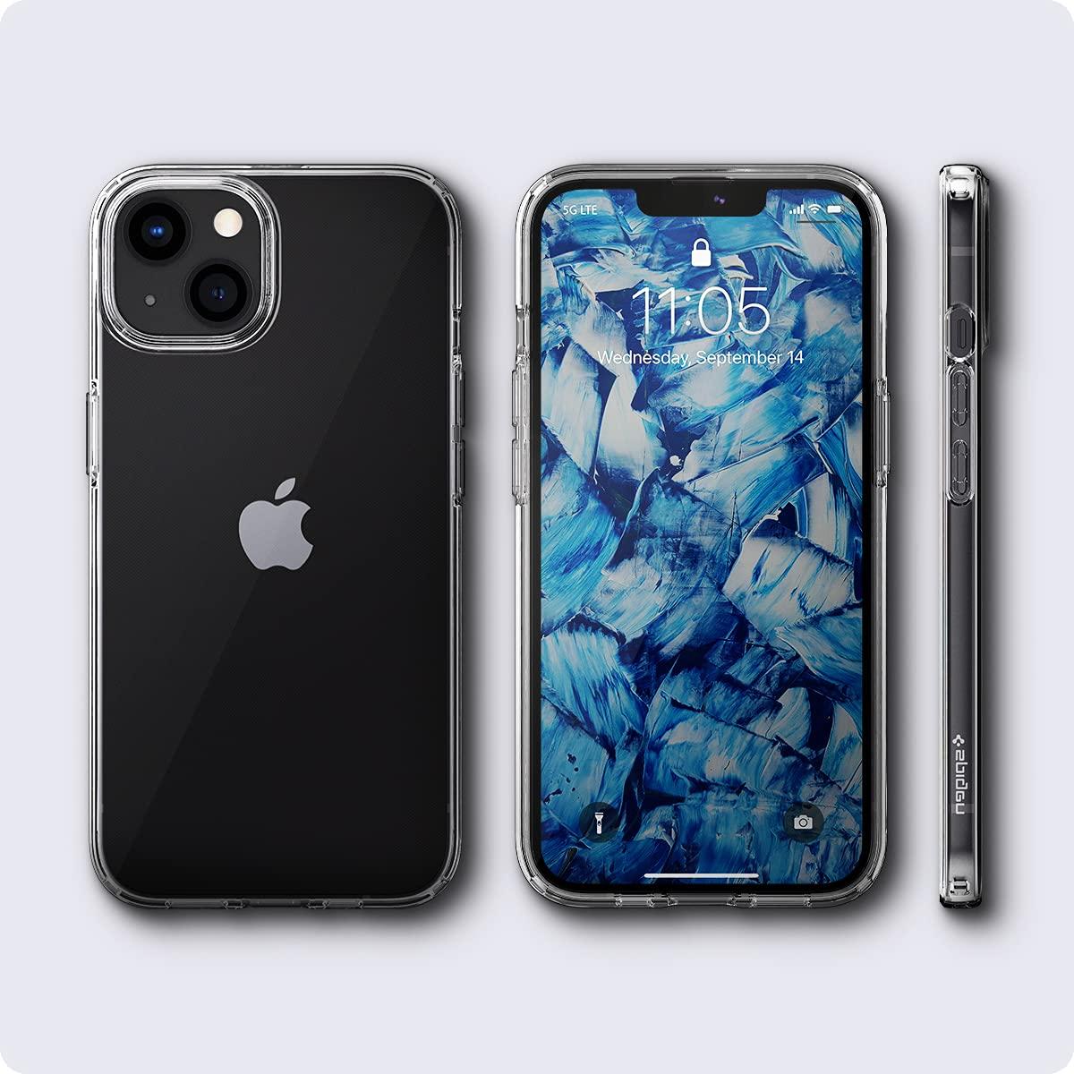 Spigen® Liquid Crystal™ ACS03311 iPhone 13 Mini Case - Crystal Clear