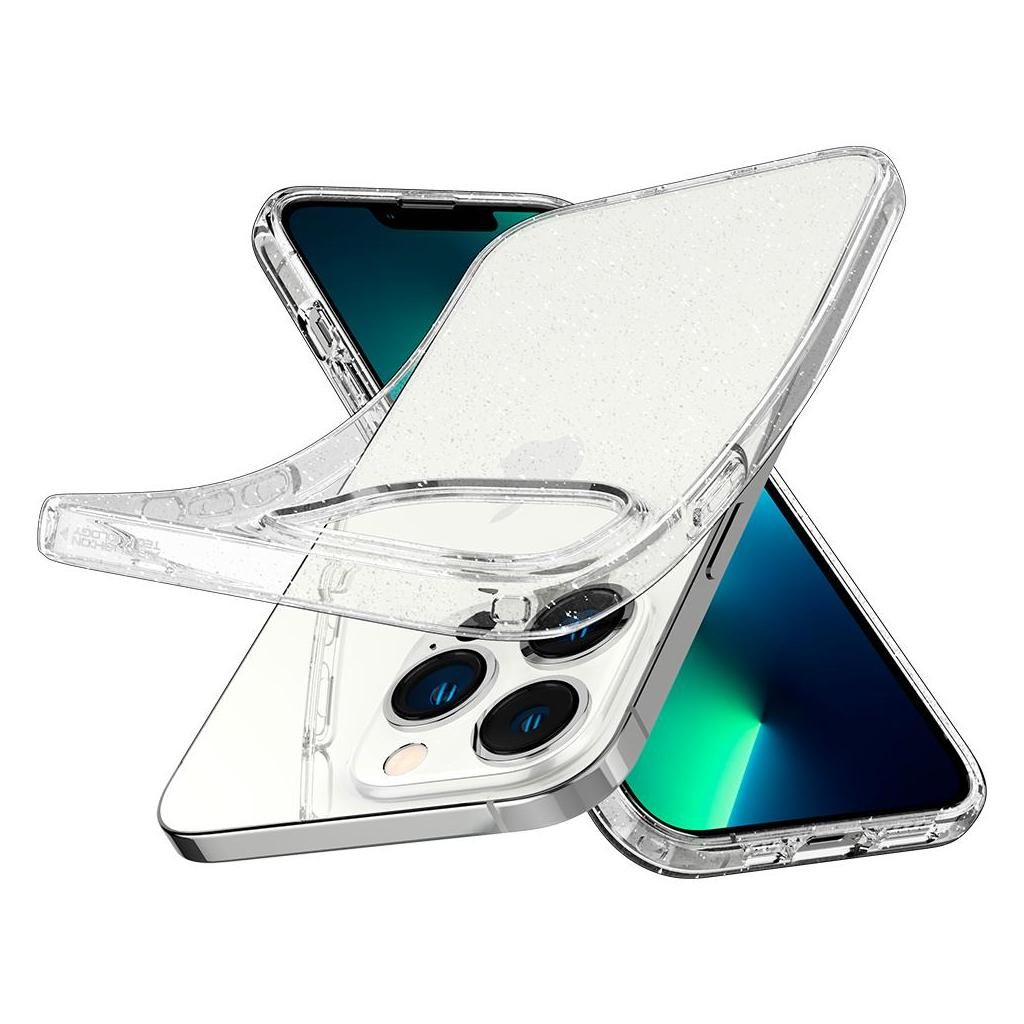 Spigen® Liquid Crystal™ Glitter ACS03198 iPhone 13 Pro Max Case - Crystal Quartz