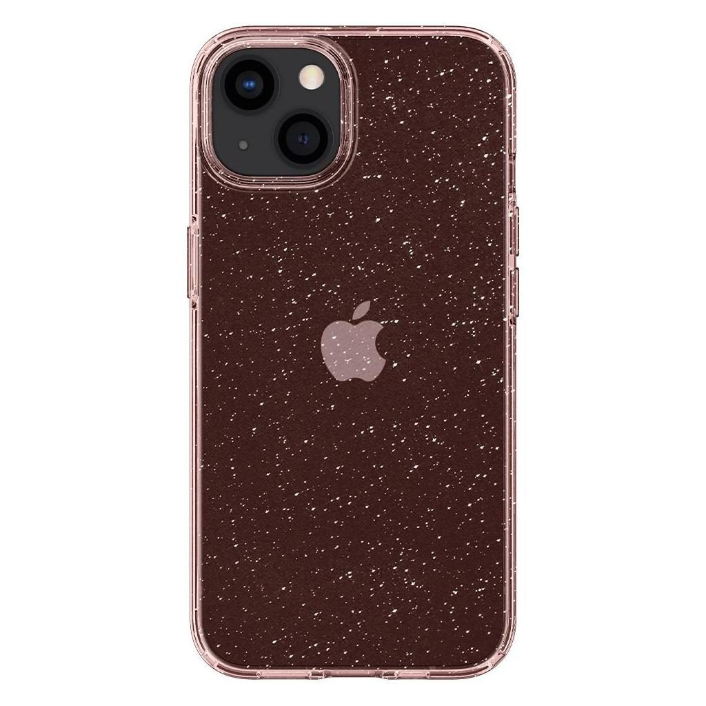 Spigen® Liquid Crystal™ Glitter ACS03313 iPhone 13 Mini Case - Rose Quartz