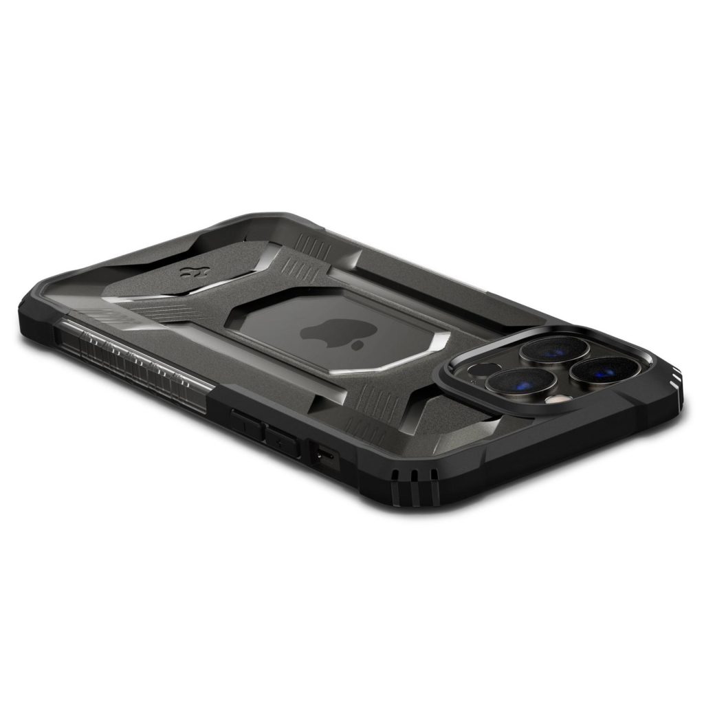 Spigen® Nitro Force™ ACS03227 iPhone 13 Pro Max Case - Matte Black