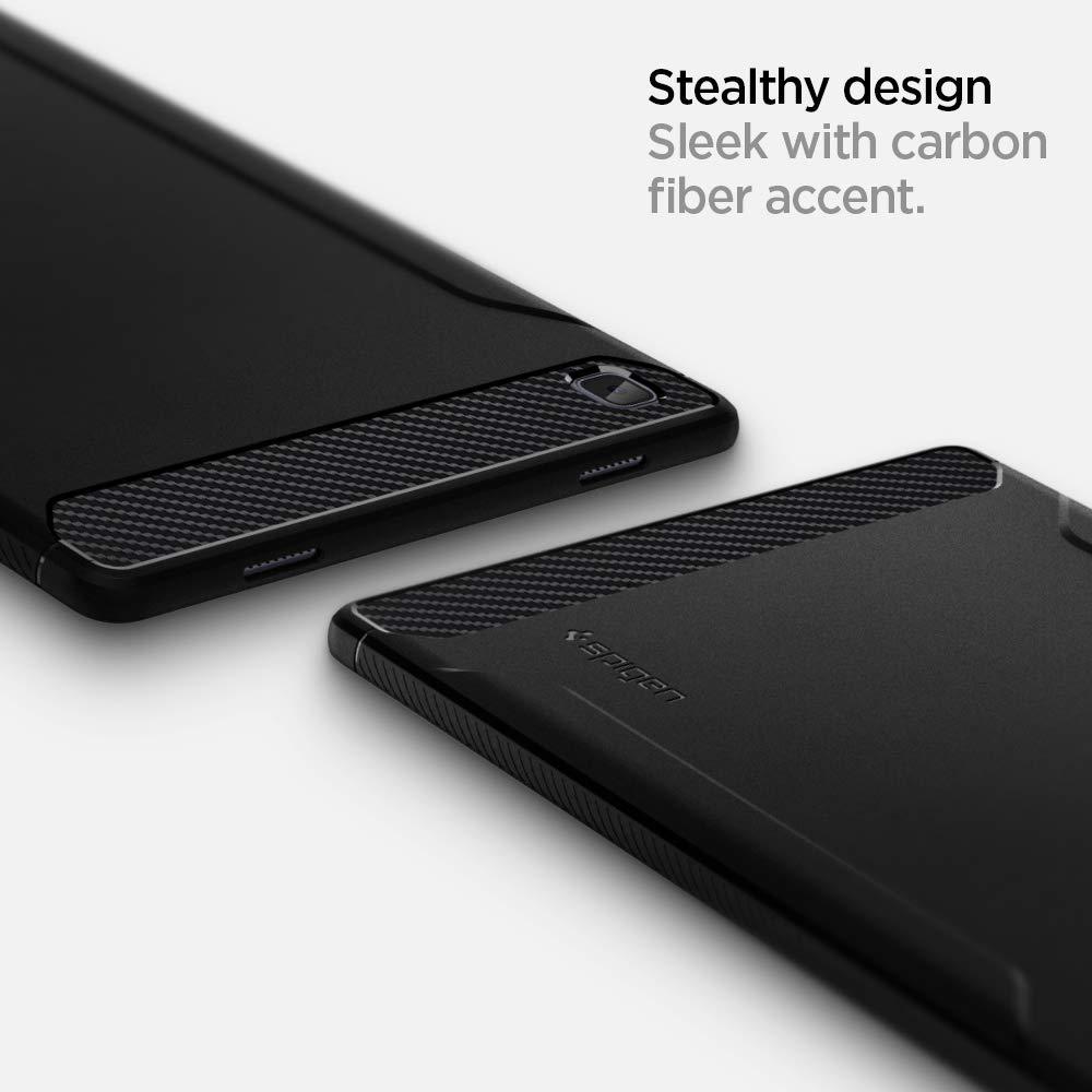 Spigen® Rugged Armor™ ACS01562 Samsung Galaxy Tab A7 10.4-inch Case - Matte Black