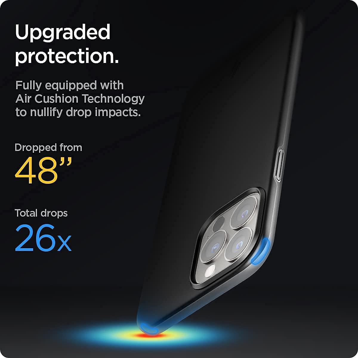 Spigen® Thin Fit™ ACS03674 iPhone 13 Pro Max Case - Black