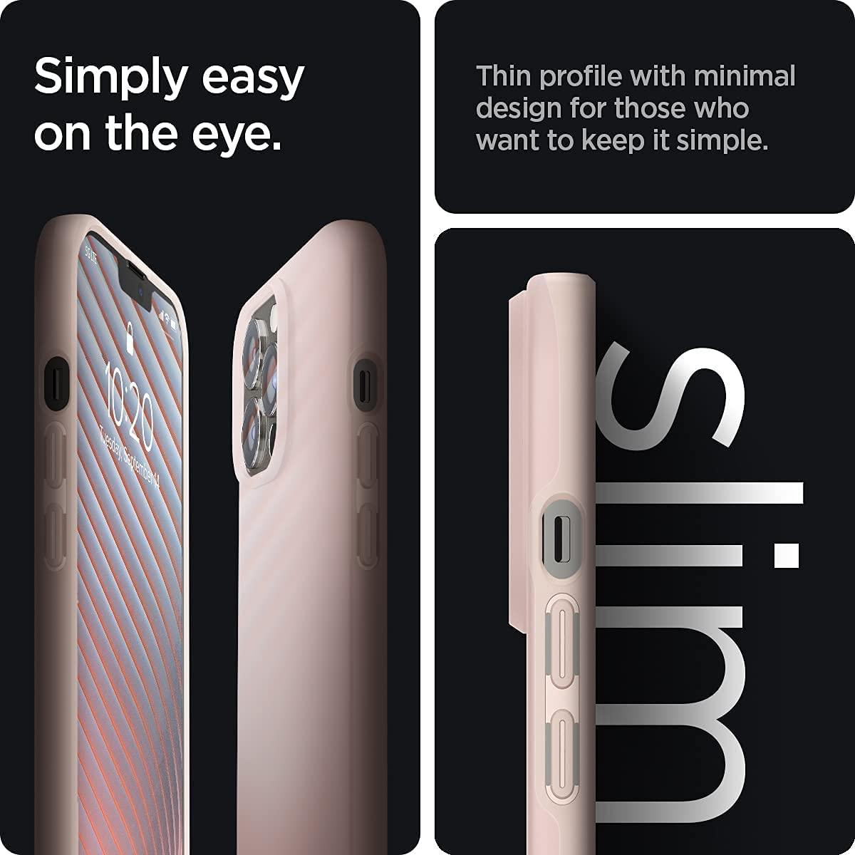 Spigen® Thin Fit™ ACS03676 iPhone 13 Pro Case - Pink Sand