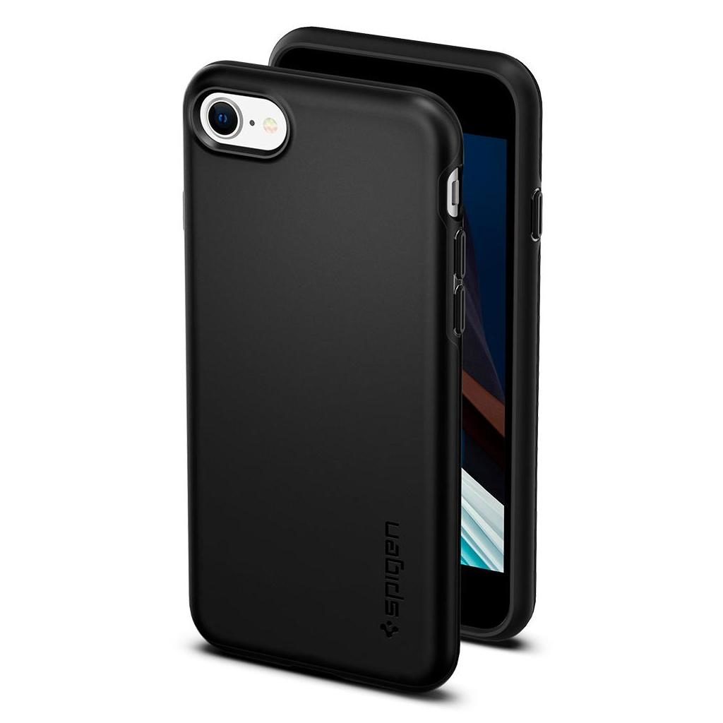 Spigen® Thin Fit™ Pro ACS01339 iPhone SE (2022 / 2020) / 8 / 7 Case - Black