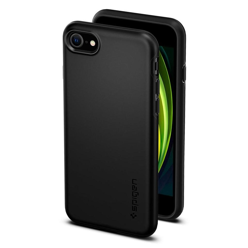 Spigen® Thin Fit™ Pro ACS01339 iPhone SE (2022 / 2020) / 8 / 7 Case - Black