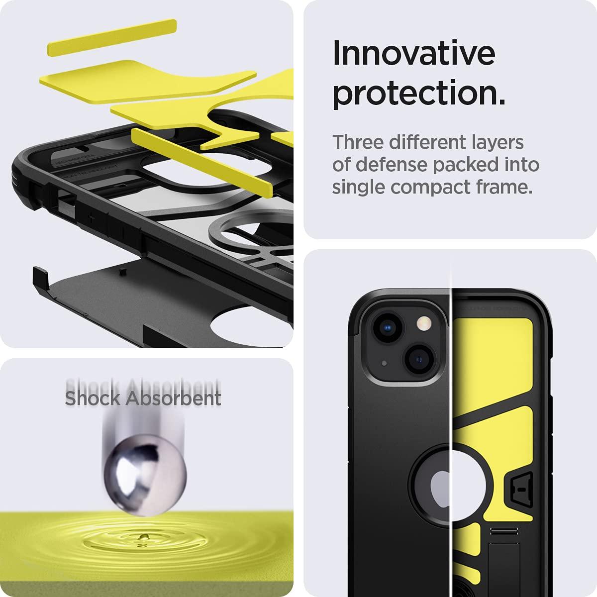 Spigen® Tough Armor™ ACS03539 iPhone 13 Case - Black