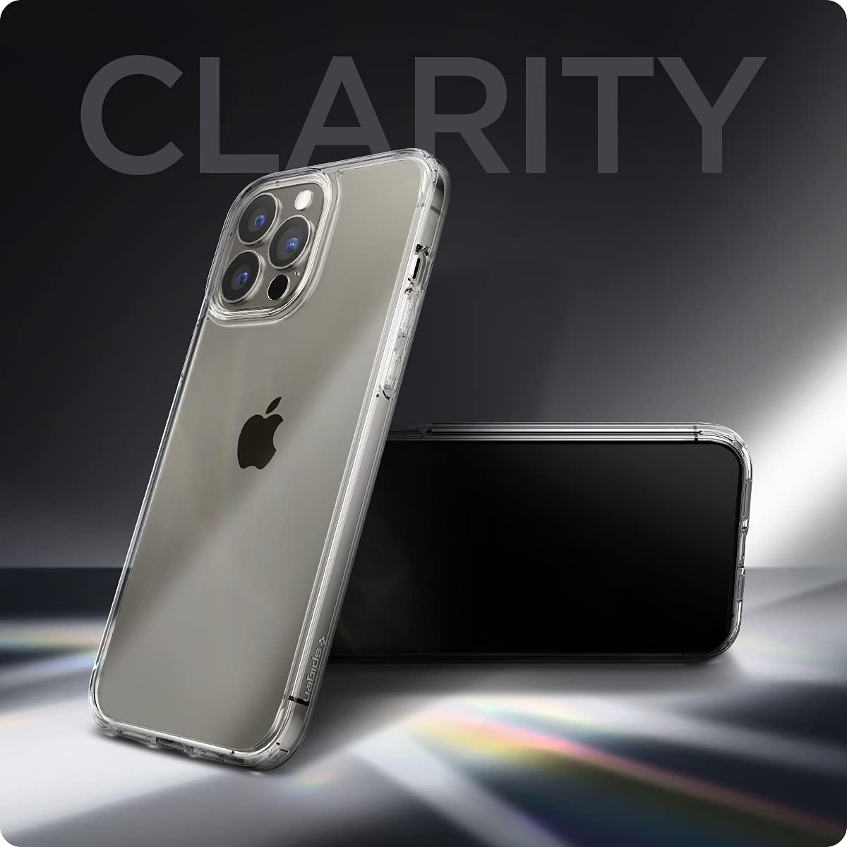 Spigen® Ultra Hybrid™ ACS03204 iPhone 13 Pro Max Case - Crystal Clear