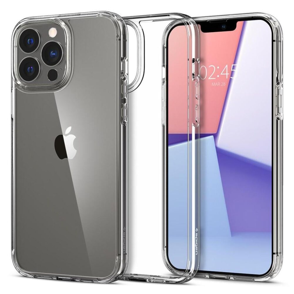 Spigen® Ultra Hybrid™ ACS03261 iPhone 13 Pro Case - Crystal Clear