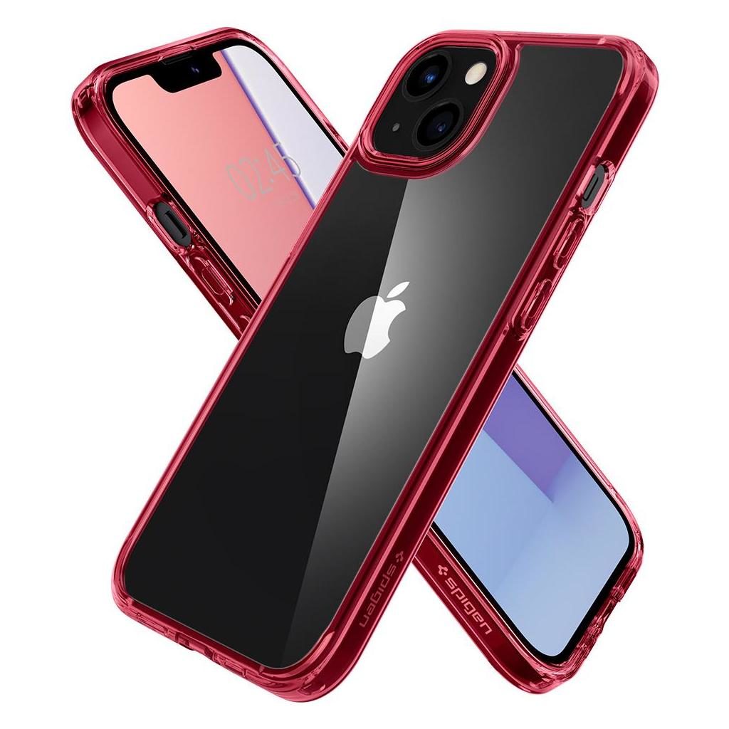 Spigen® Ultra Hybrid™ ACS03319 iPhone 13 Mini Case - Red Crystal