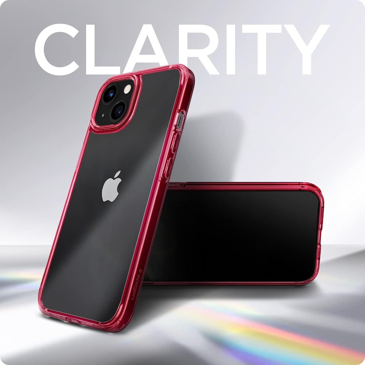 Spigen® Ultra Hybrid™ ACS03319 iPhone 13 Mini Case - Red Crystal
