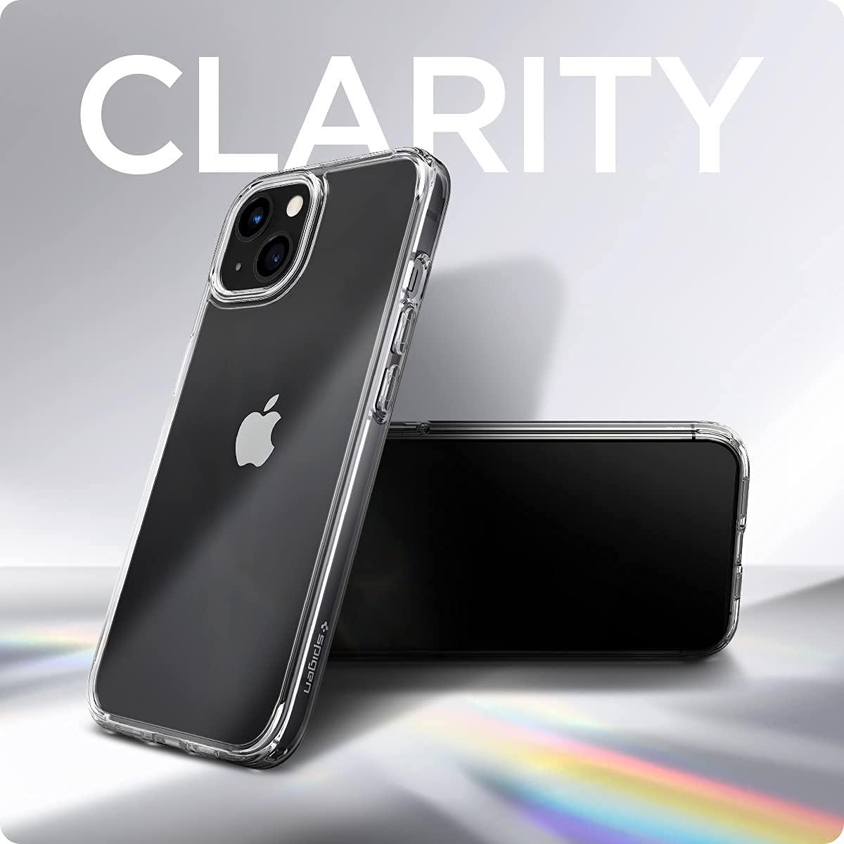 Spigen® Ultra Hybrid™ ACS03522 iPhone 13 Case - Crystal Clear