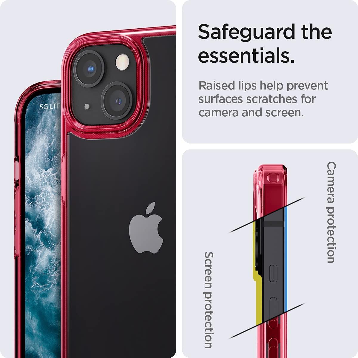 Spigen® Ultra Hybrid™ ACS03524 iPhone 13 Case - Red Crystal