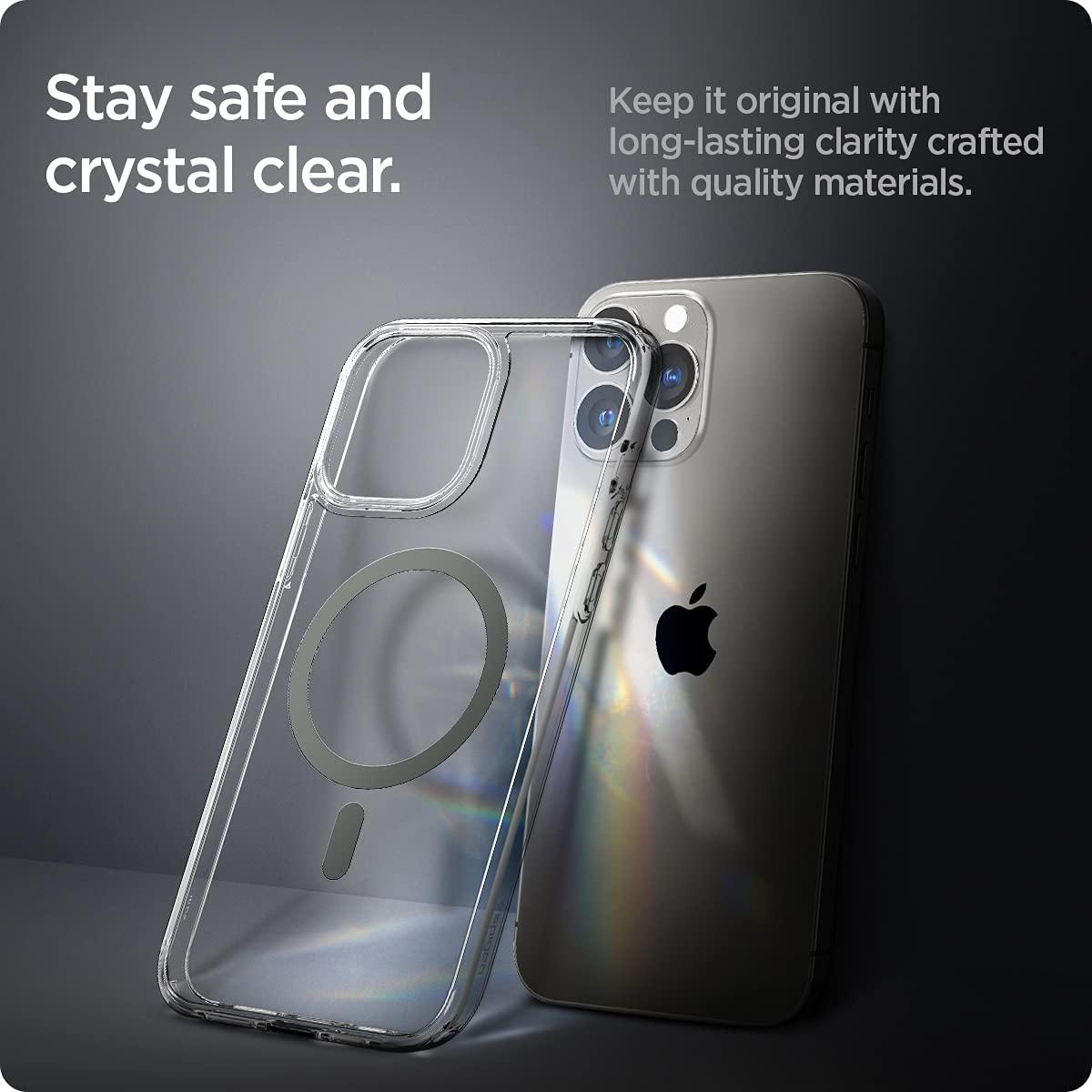 Spigen® Ultra Hybrid™ MagSafe ACS03211 iPhone 13 Pro Max Case - Graphite