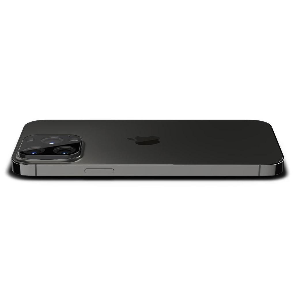 Spigen® (x2.Pack) GLAS.tR™ Optik Camera Lens AGL03394 iPhone 13 Pro Max / iPhone 13 Pro Premium Tempered Glass – Black