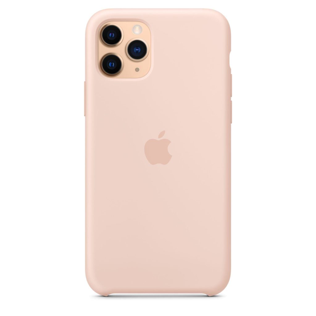 Apple® MWYM2ZM/A iPhone 11 Pro Silicone Case – Pink Sand