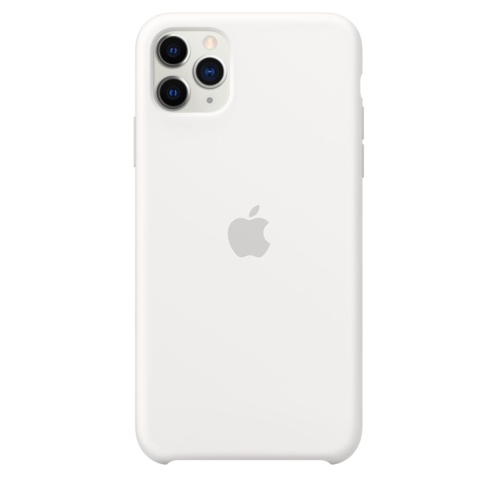 Apple® MWYX2ZM/A iPhone 11 Pro Max Silicone Case – White