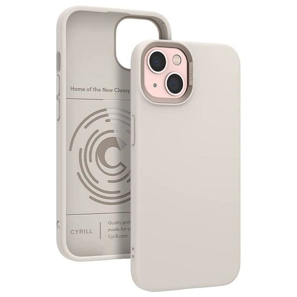Spigen® Ciel by Cyrill Color Brick Collection ACS03190 iPhone 13 Mini Case – Cream