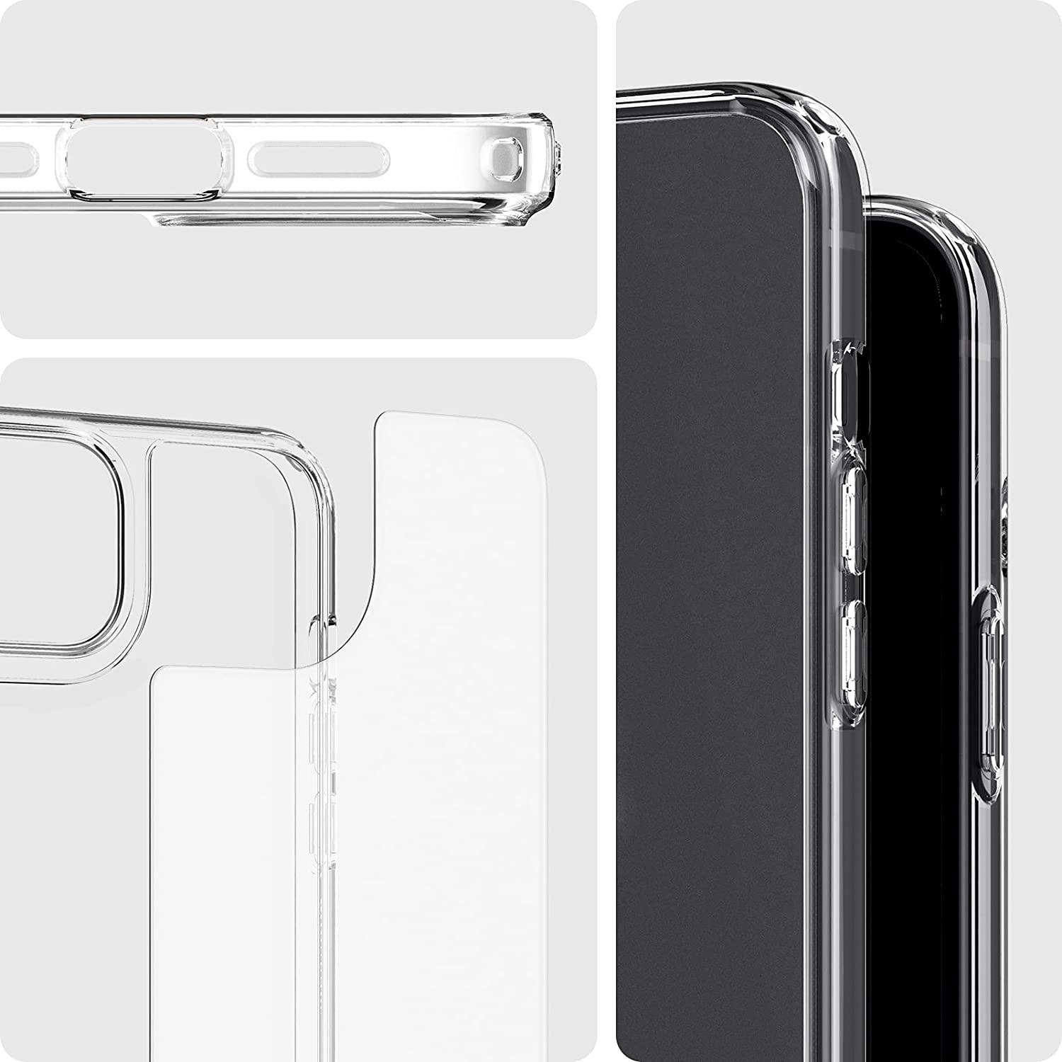 Spigen® Quartz Hybrid™ ACS03326 iPhone 13 Mini Case - Matte Clear