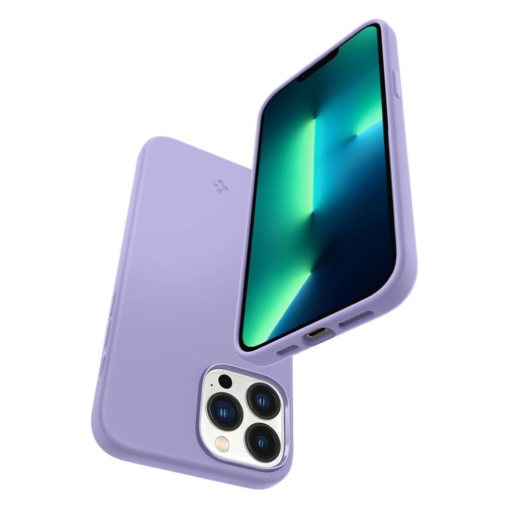 Spigen® Silicone Fit™ ACS03231 iPhone 13 Pro Max Case - Iris Purple