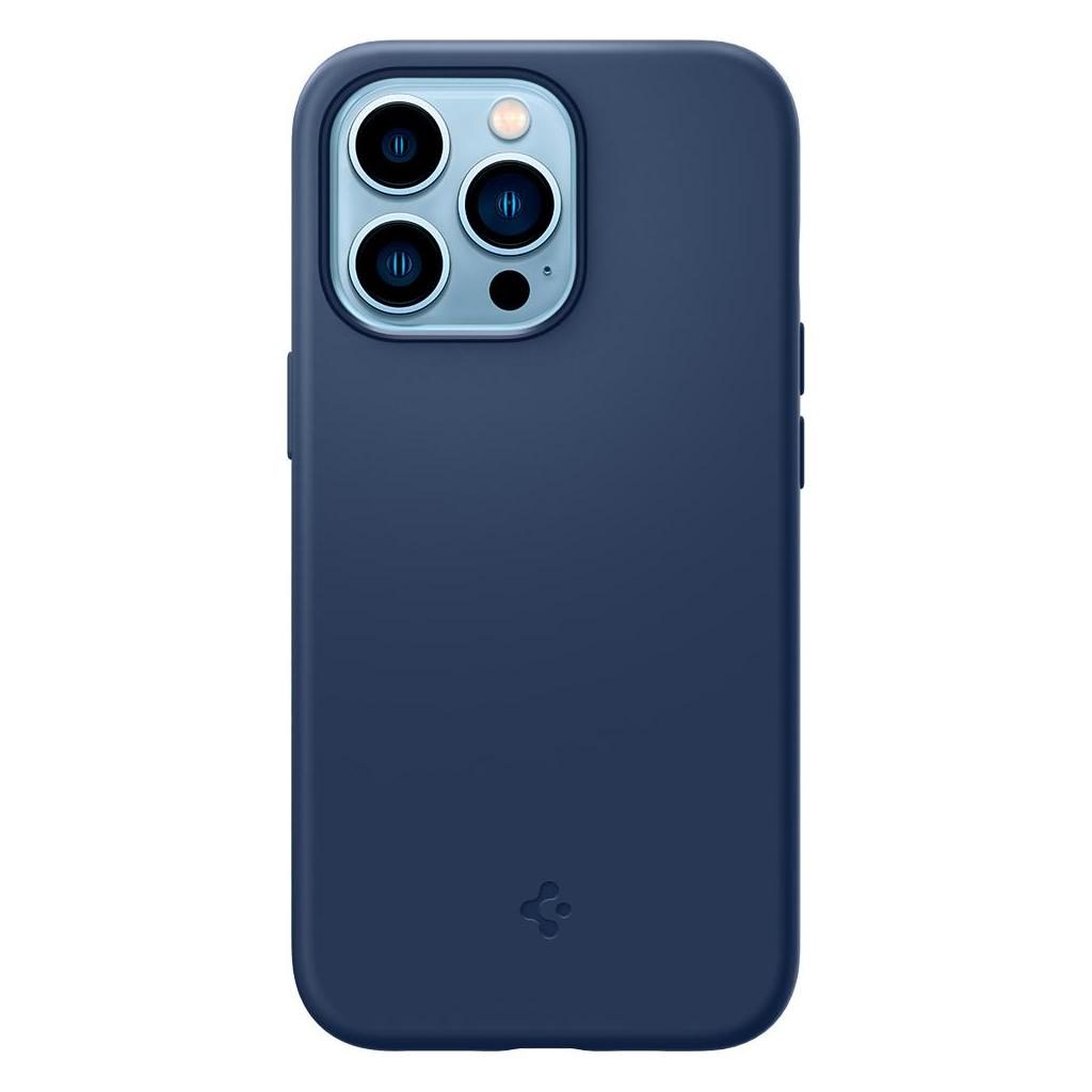 Spigen® Silicone Fit™ ACS03285 iPhone 13 Pro Case - Navy Blue