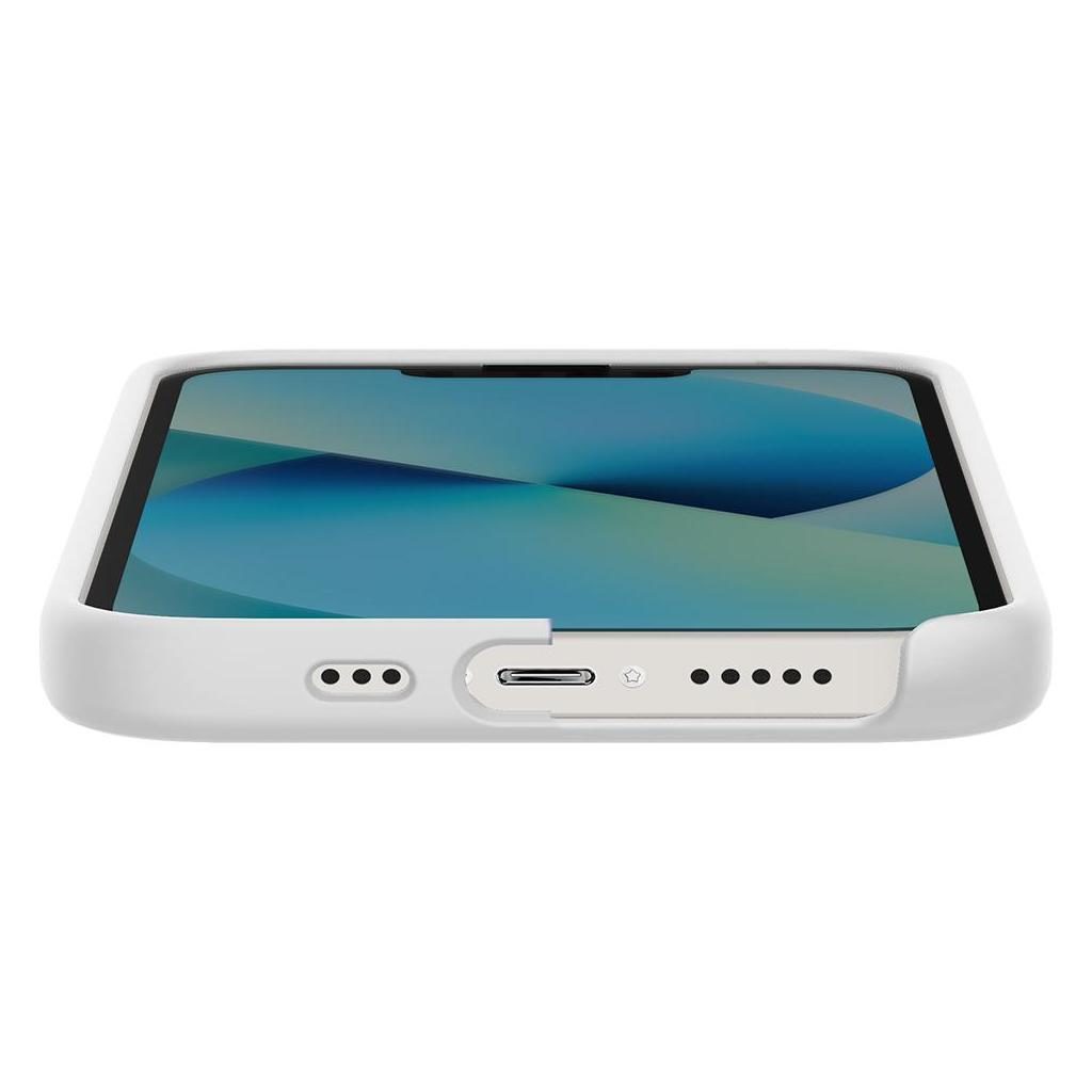 Spigen® Silicone Fit™ ACS03340 iPhone 13 Mini Case - White