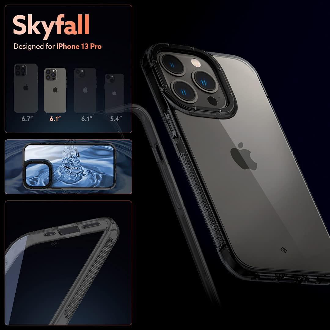 Spigen® Skyfall by Caseology® Collection ACS03497 iPhone 13 Pro Case – Royal Black