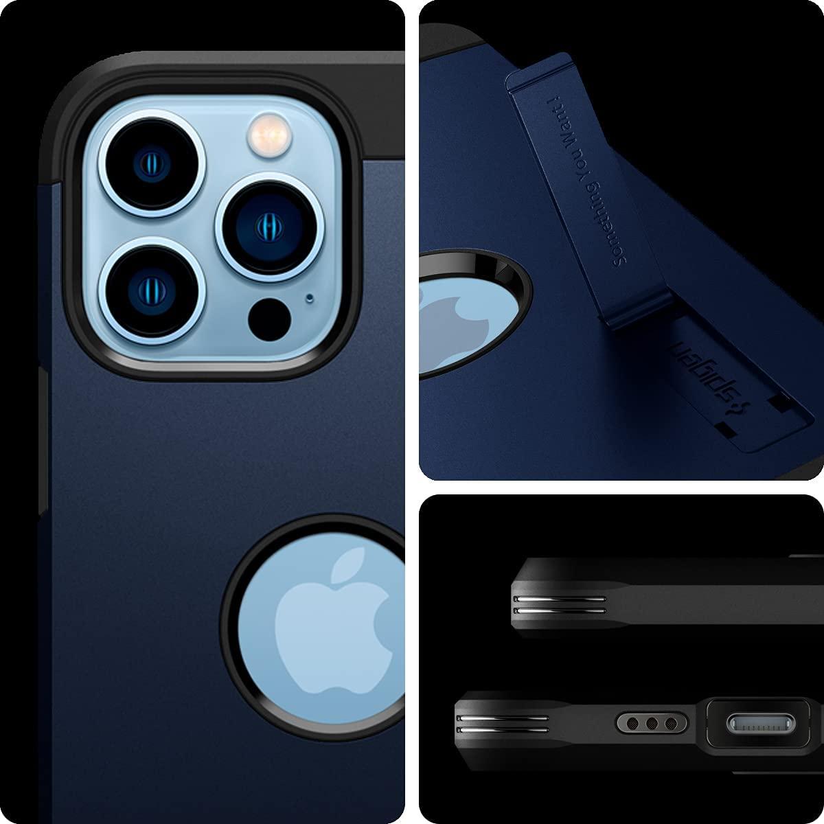 Spigen® Tough Armor™ ACS03279 iPhone 13 Pro Case - Navy Blue