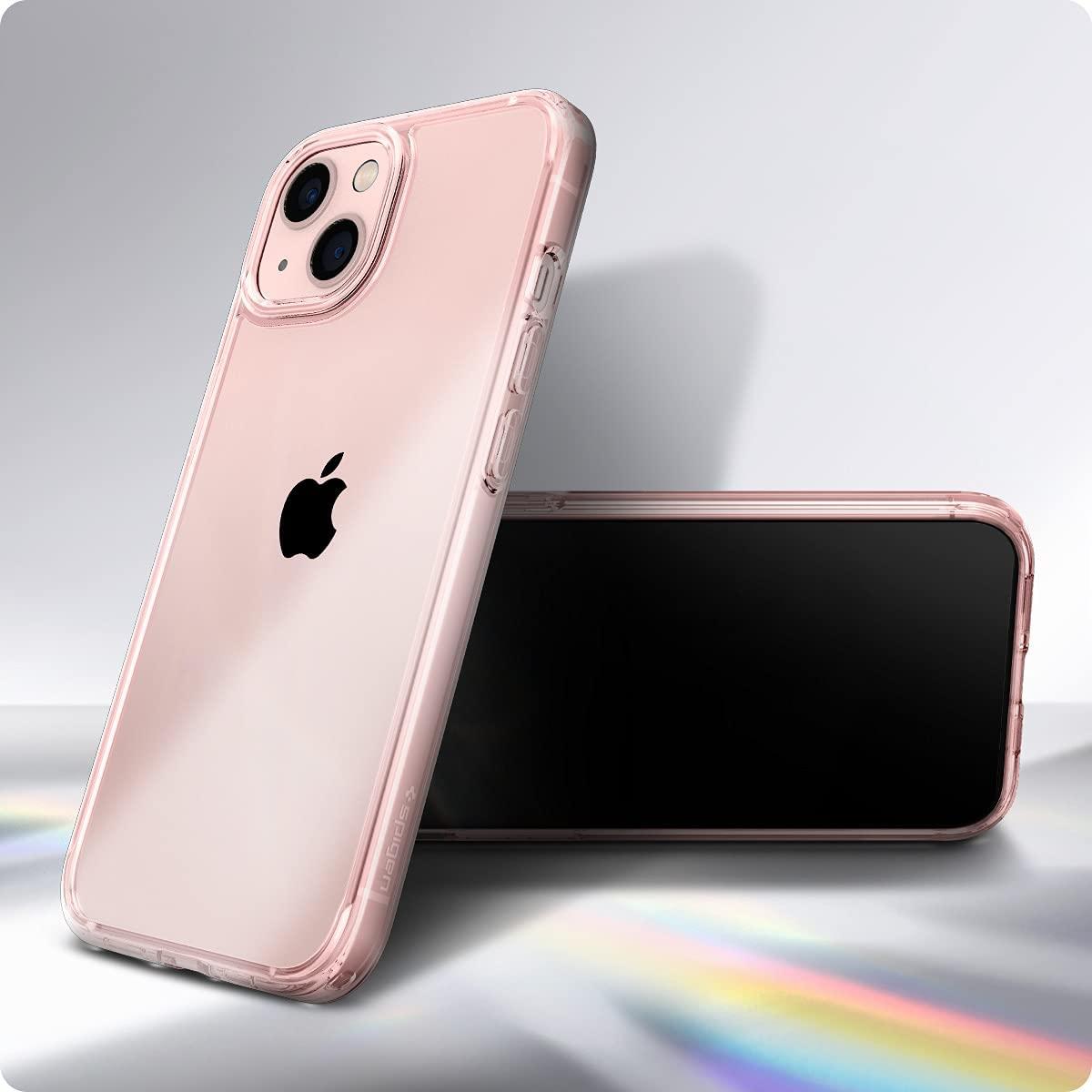 Spigen® Ultra Hybrid™ ACS03525 iPhone 13 Case - Rose Crystal