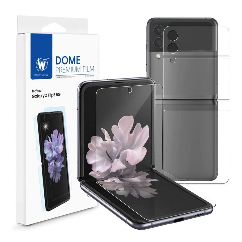 Whitestone™ Dome® Premium Film Samsung Galaxy Z Flip 3 Premium Screen Protector