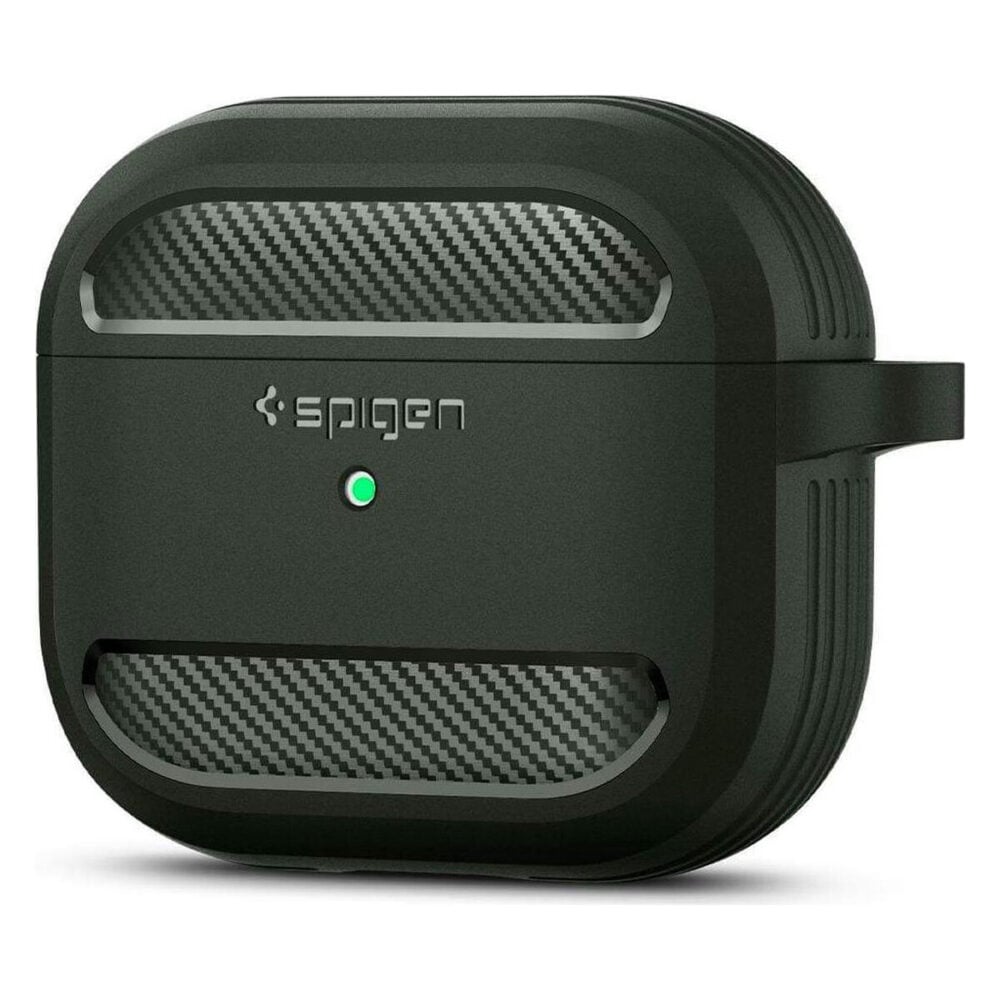 Spigen® Rugged Armor™ ASD01979 Apple AirPods 3 Case - Military Green