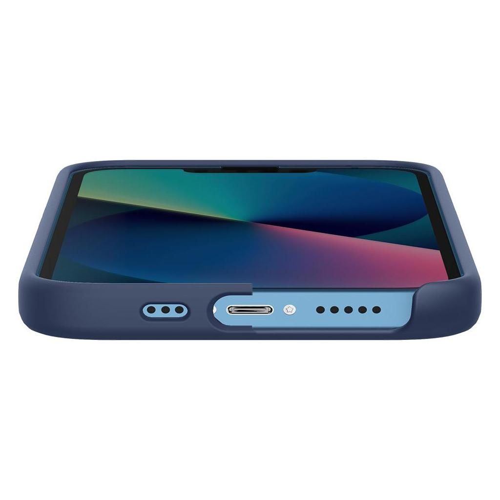 Spigen® Silicone Fit™ ACS03341 iPhone 13 Mini Case - Navy Blue