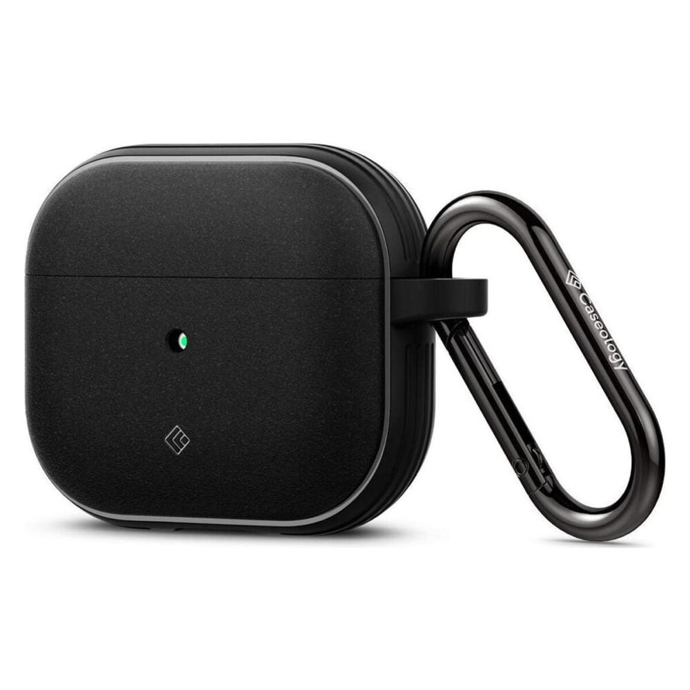 Spigen® Vault by Caseology® Collection ASD02976 Apple AirPods 3 Case - Matte Black