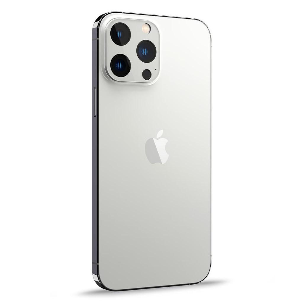 Spigen® (x2.Pack) GLAS.tR™ OPTIK V2 AGL04033 iPhone 13 Pro Max / iPhone 13 Pro Premium Tempered Glass Camera Lens Protector – Silver