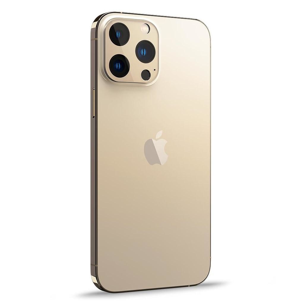 Spigen® (x2.Pack) GLAS.tR™ OPTIK V2 AGL04034 iPhone 13 Pro Max / iPhone 13 Pro Premium Tempered Glass Camera Lens Protector – Gold