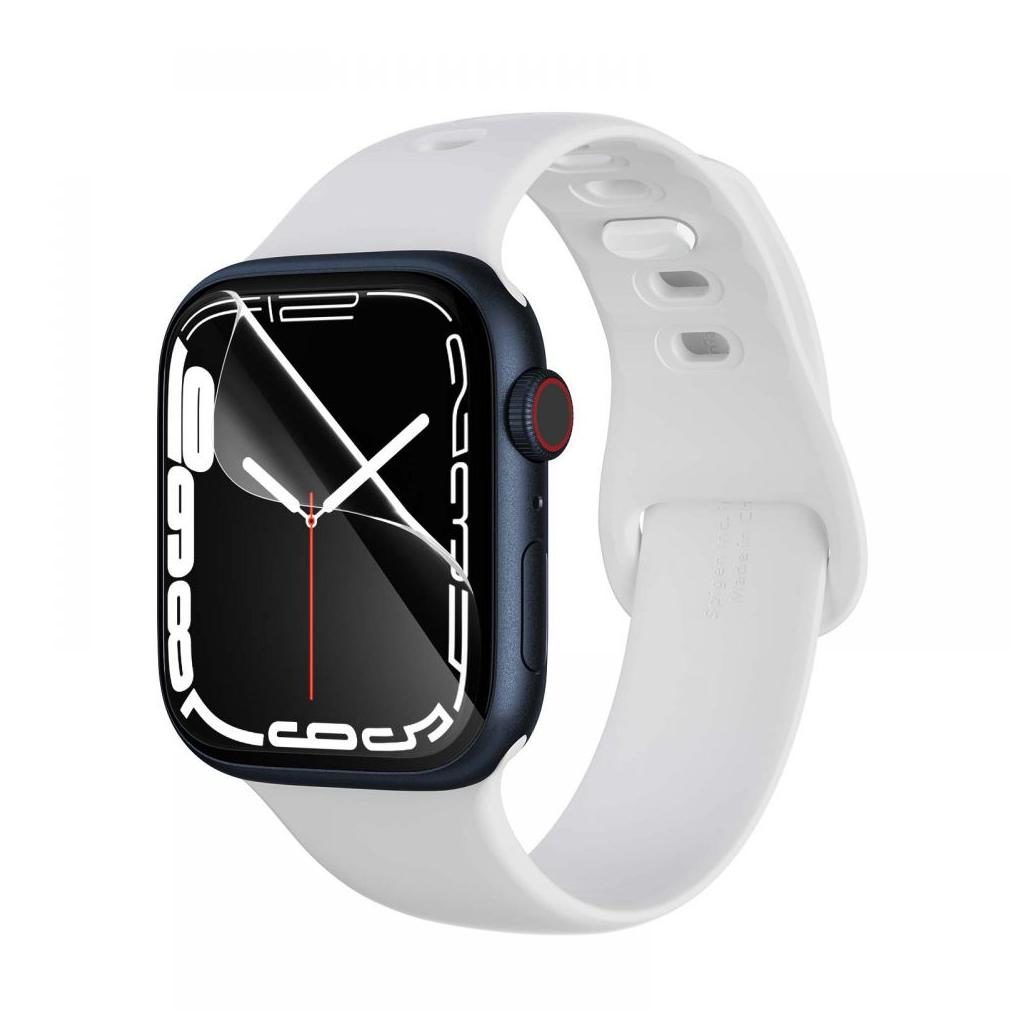 Spigen® (x3.Pack) NeoFlex™ AFL04049 Apple Watch Series 9 / 8 / 7 / 6 / SE / 5 / 4 (45mm / 44mm) Premium Screen Protector