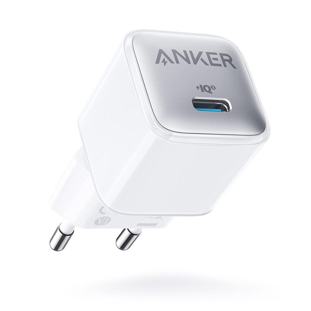 Anker® Nano Pro 511 ActiveShield IQ 3.0 20W USB‑C Power Charger - Arctic