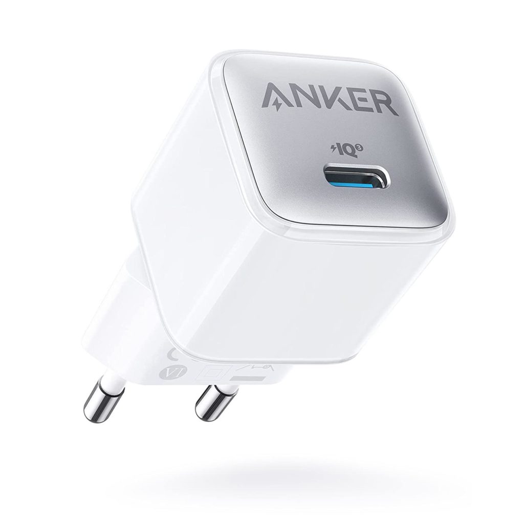 Anker® Nano Pro 511 ActiveShield IQ 3.0 20W USB‑C Power Adapter – Arctic