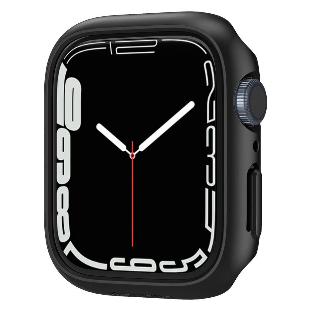 Spigen® Thin Fit™ ACS04174 Apple Watch Series 8 / 7 (45mm) Case - Black