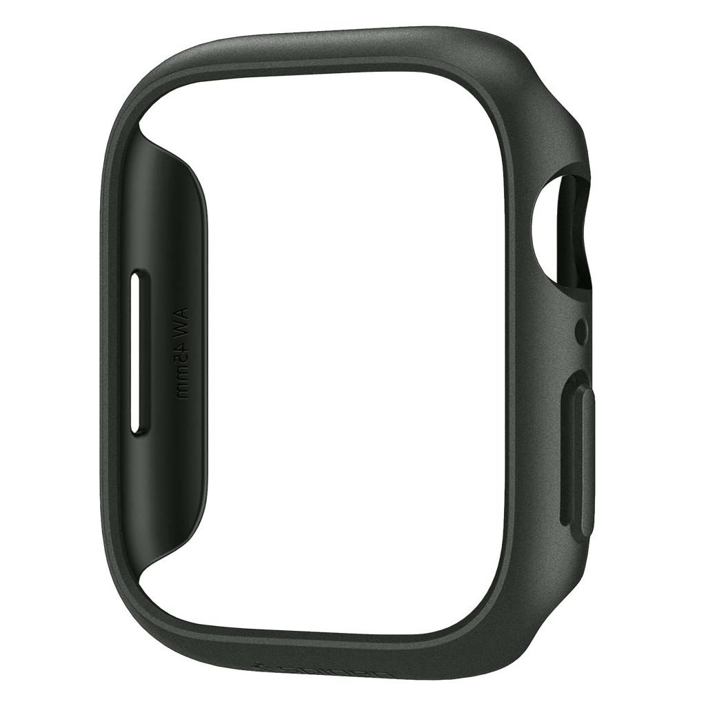 Spigen® Thin Fit™ ACS04175 Apple Watch Series 8 / 7 (45mm) Case - Military Green