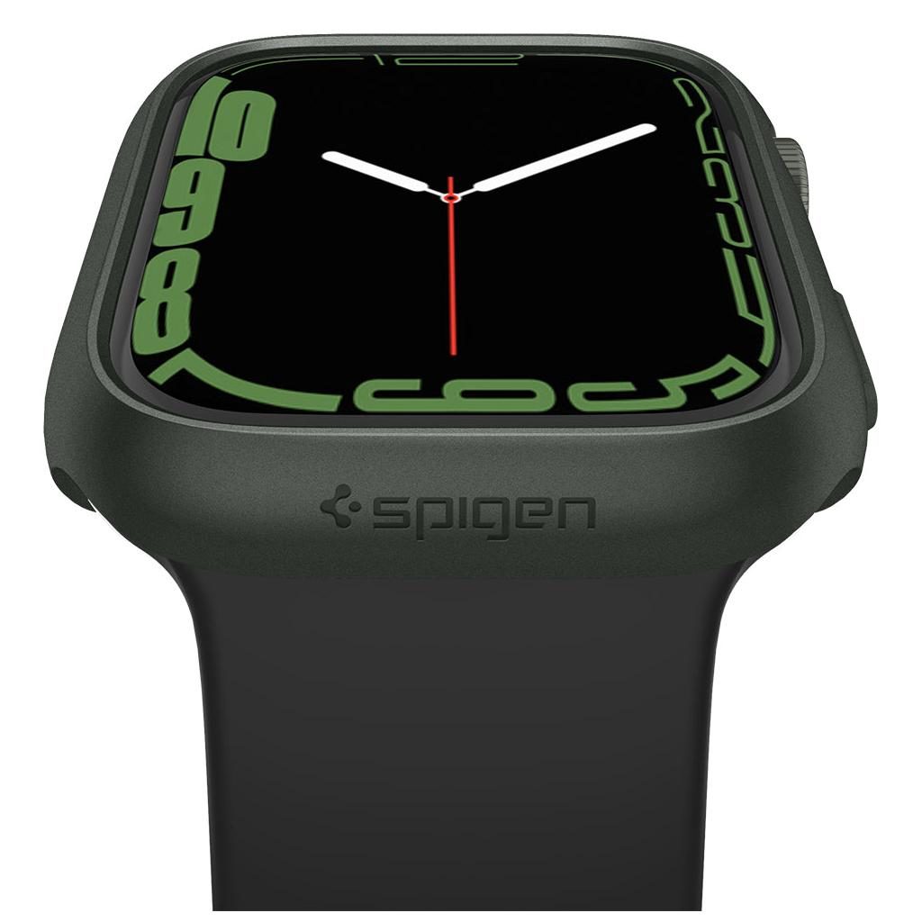 Spigen® Thin Fit™ ACS04175 Apple Watch Series 8 / 7 (45mm) Case - Military Green